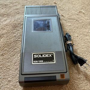 Solidex 828 VHS Rewinder *Works*